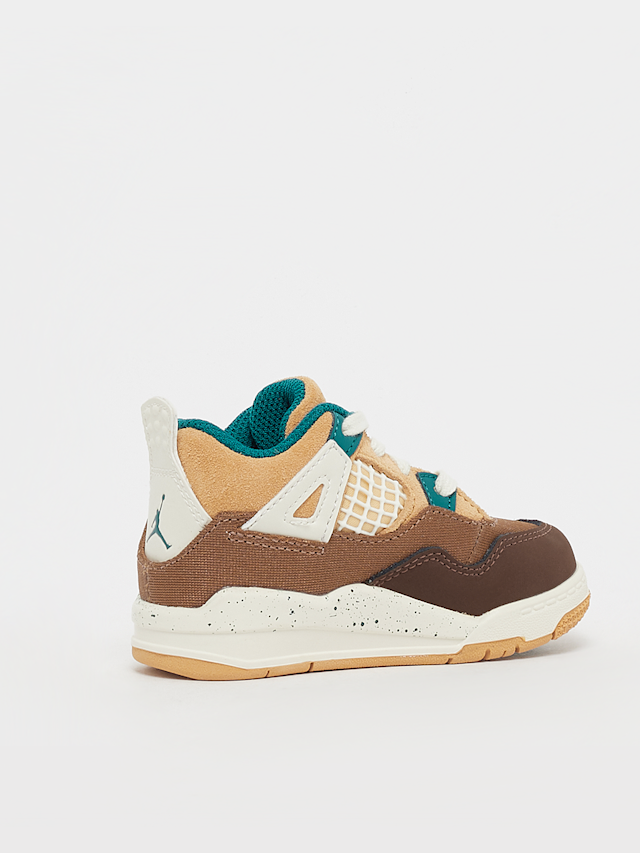 Jordan, Air Jordan 4 Retro Toddlers, brown, Image 3 of 6