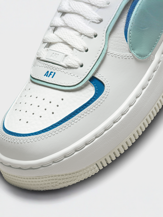 Nike, WMNS Air Force 1 Shadow, white, Image 7 of 8