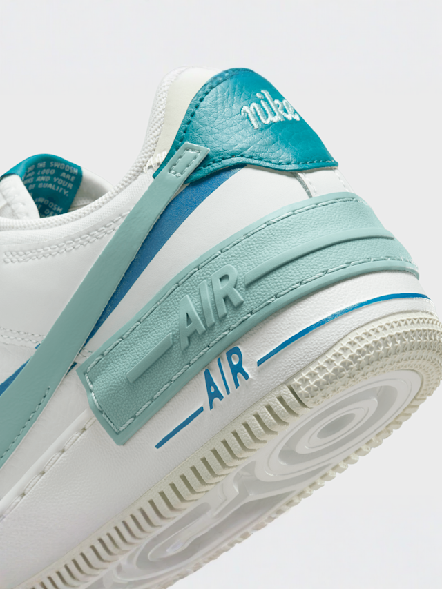 Nike, WMNS Air Force 1 Shadow, white, Image 8 of 8