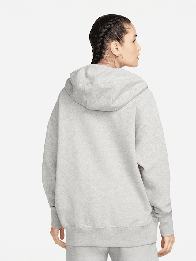 Nike, Sportswear Phoenix Fleece Oversized Full-Zip Hoodie, grey, Image 2 of 9