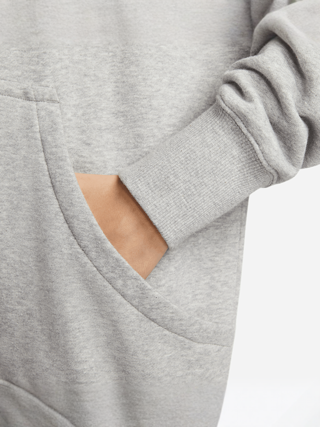 Nike, Sportswear Phoenix Fleece Oversized Full-Zip Hoodie, grijs, Afbeelding 5 van 9