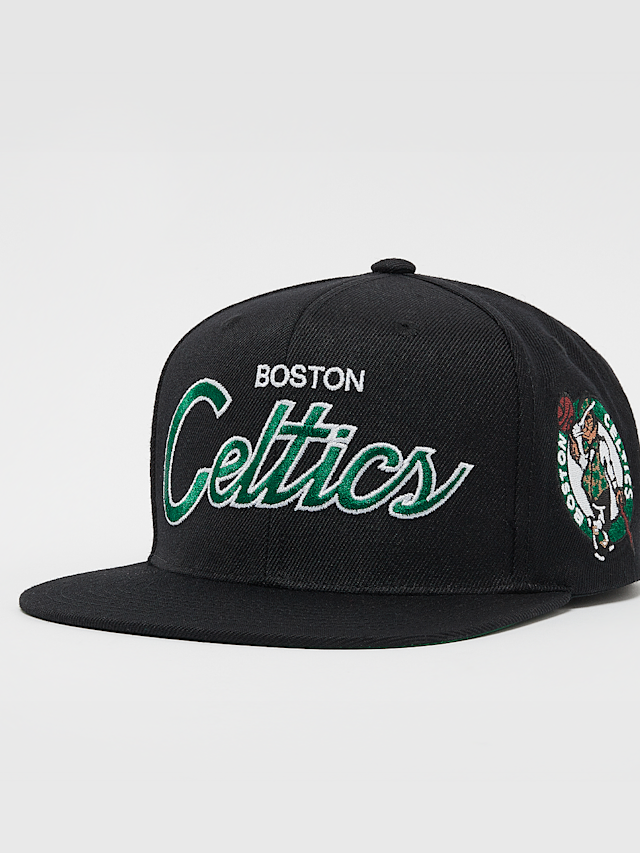 Mitchell & Ness, Team Script 2.0 Snapback NBA Boston Celtics, zwart, Afbeelding 1 van 5