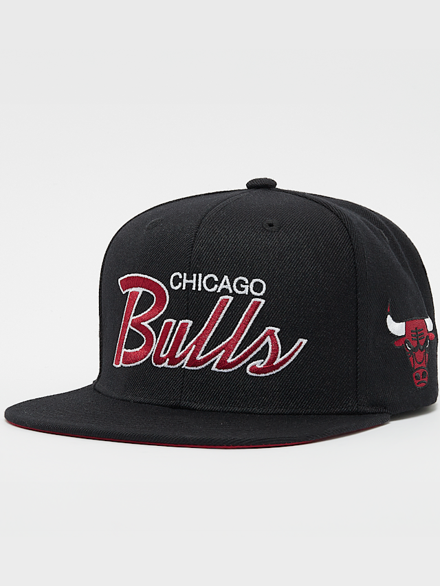 Mitchell & Ness, NBA Team Script 2.0 Snapback Chicago Bulls, zwart, Afbeelding 1 van 5