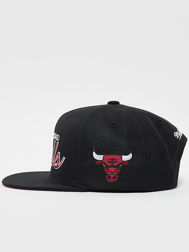 Mitchell & Ness, NBA Team Script 2.0 Snapback Chicago Bulls, zwart, Afbeelding 4 van 5