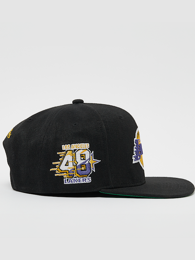Mitchell & Ness, Side Jam Snapbag NBA Los Angeles Lakers, zwart, Afbeelding 4 van 5