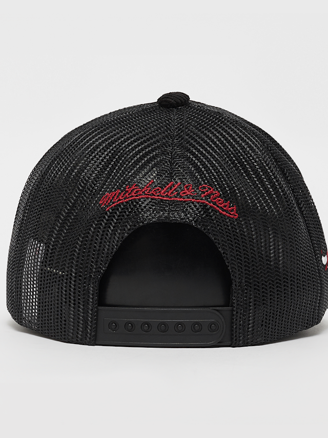 Mitchell & Ness, TIMES UP TRUCKER NBA Chicago Bulls black, zwart, Afbeelding 2 van 5