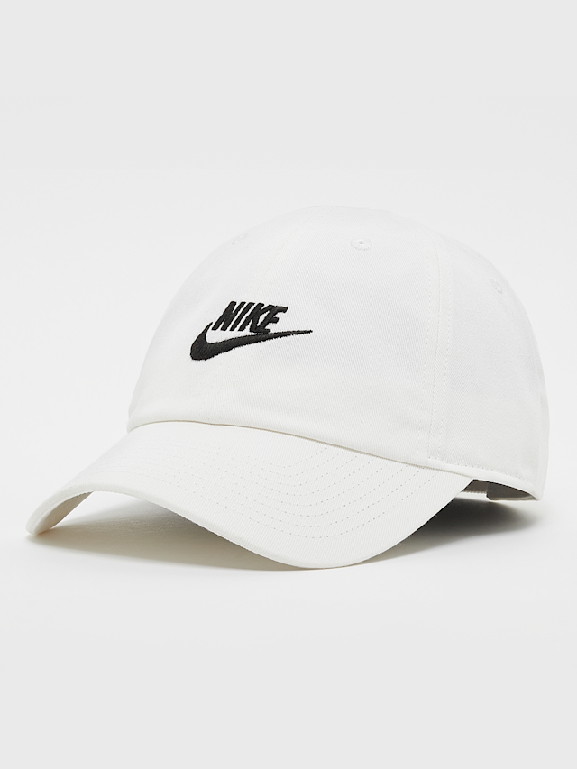 Nike, Club Cap Unstructered Futura Wash, white, Image 1 of 4