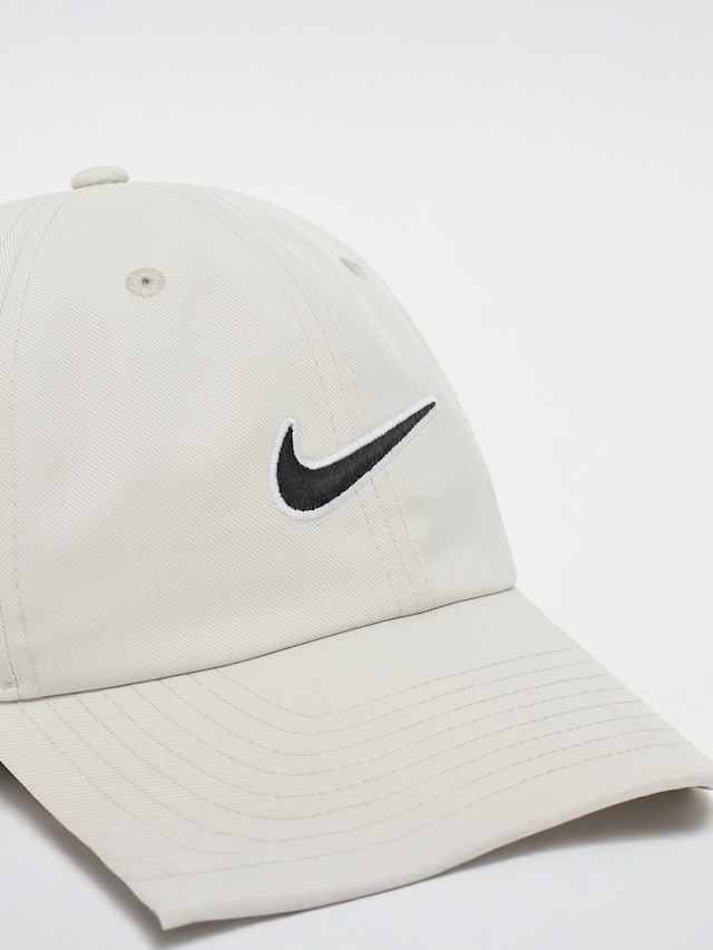 Nike, Club Unstructured Swoosh Cap, beige, Image 4 of 5