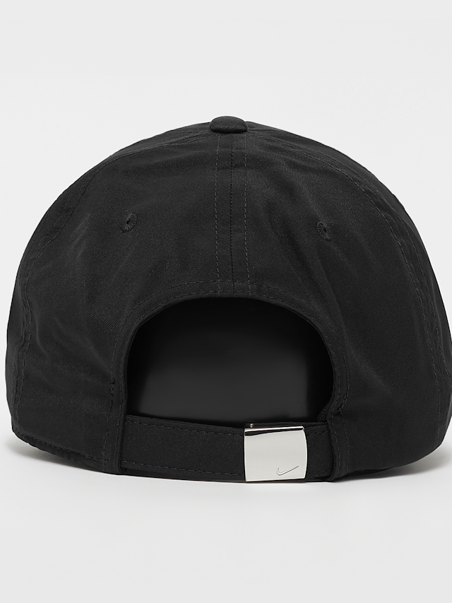 Nike, Dri-FIT Club Unstrukturierte Metall-Swoosh-Cap, black, Image 2 of 4