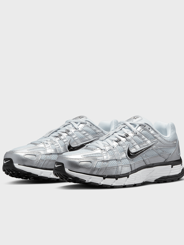 Nike, P-6000 metallic silver/metallic silver/black, beige, Image 4 of 8