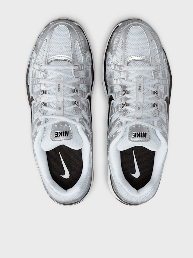 Nike, P-6000 metallic silver/metallic silver/black, beige, Image 6 of 8