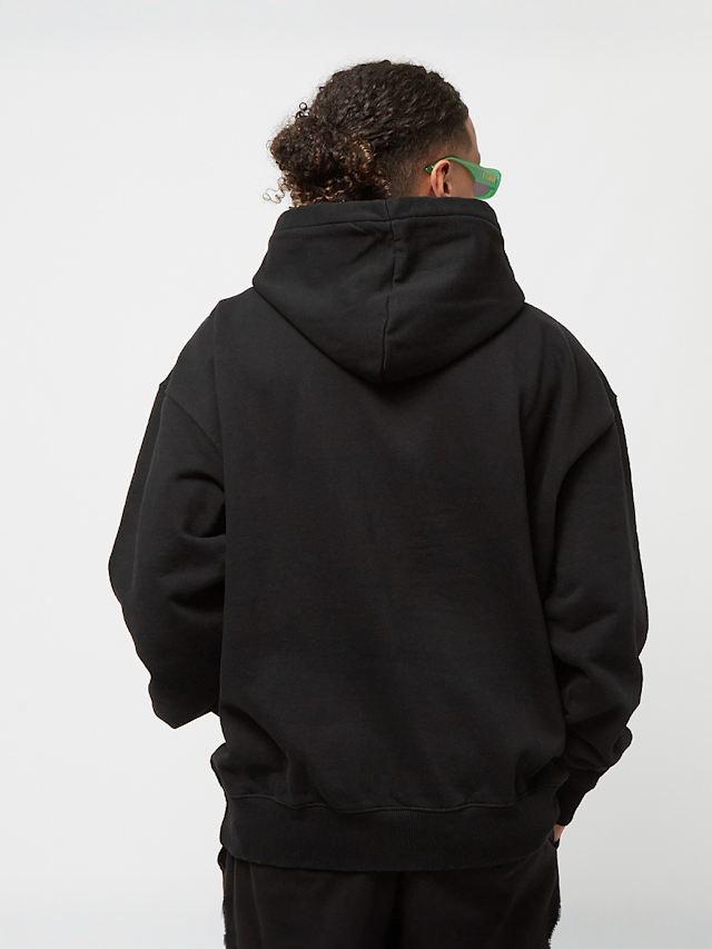 Pegador, LOGO OVERSIZED HOODIE WASHED BLACK, black, Image 2 of 4