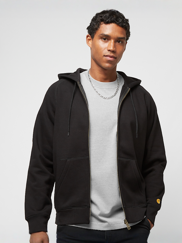 Carhartt WIP, Hooded Chase Sweat, czarny, Obraz 1 z 5