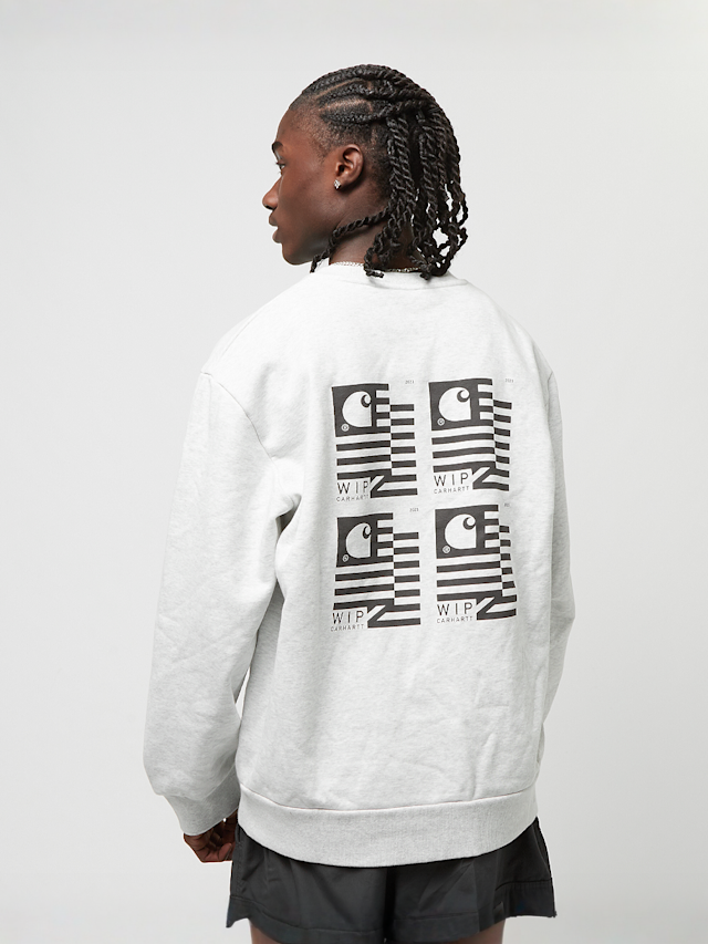 Carhartt WIP, Stamp State Sweatshirt, grijs, Afbeelding 1 van 5