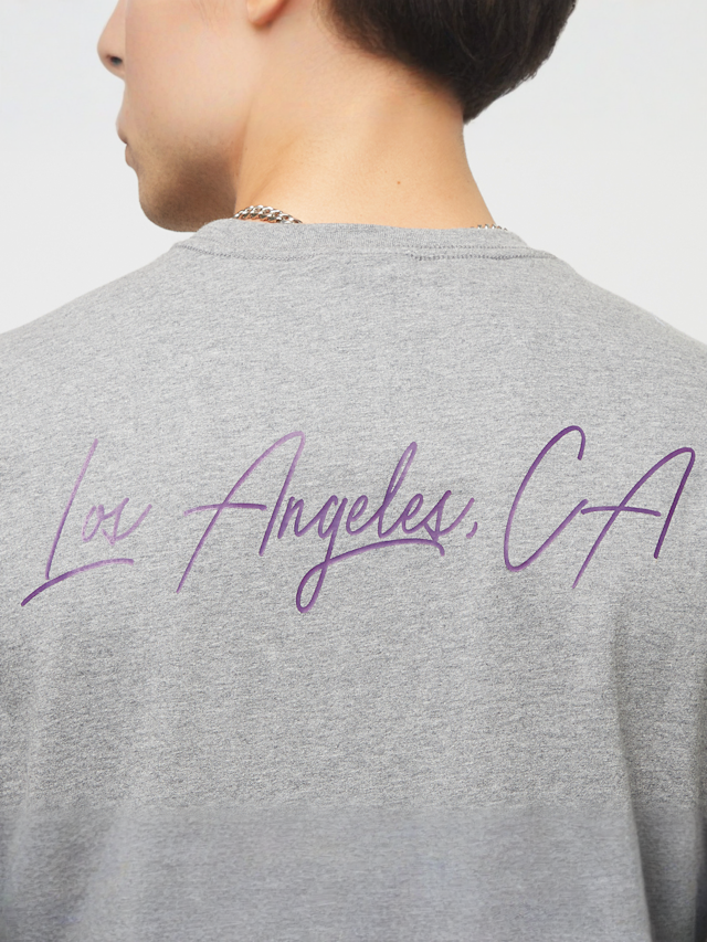 Mitchell & Ness, NBA Los Angeles Lakers City Collection, szary, Obraz 3 z 5