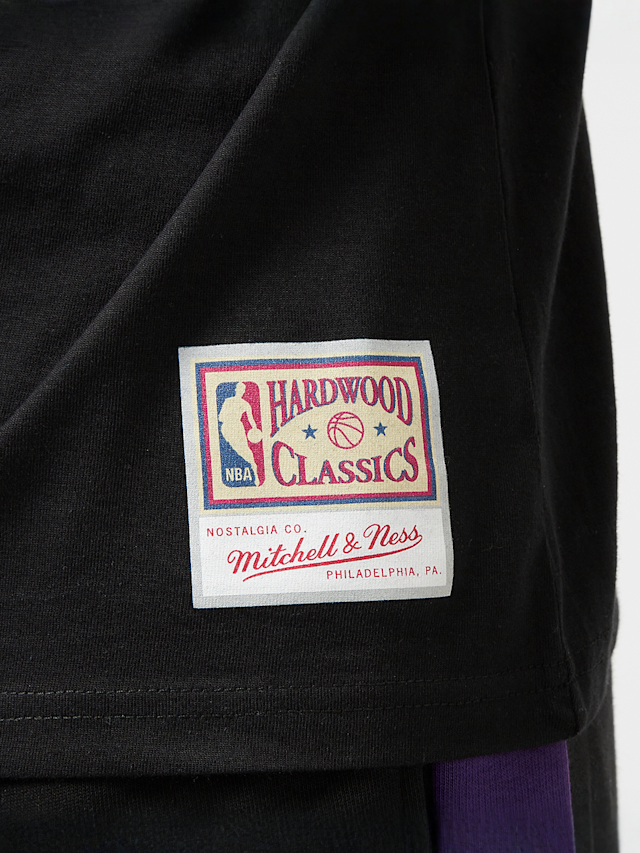 Mitchell & Ness, NBA Team Logo Tee Los Angeles Lakers, black, Image 4 of 5