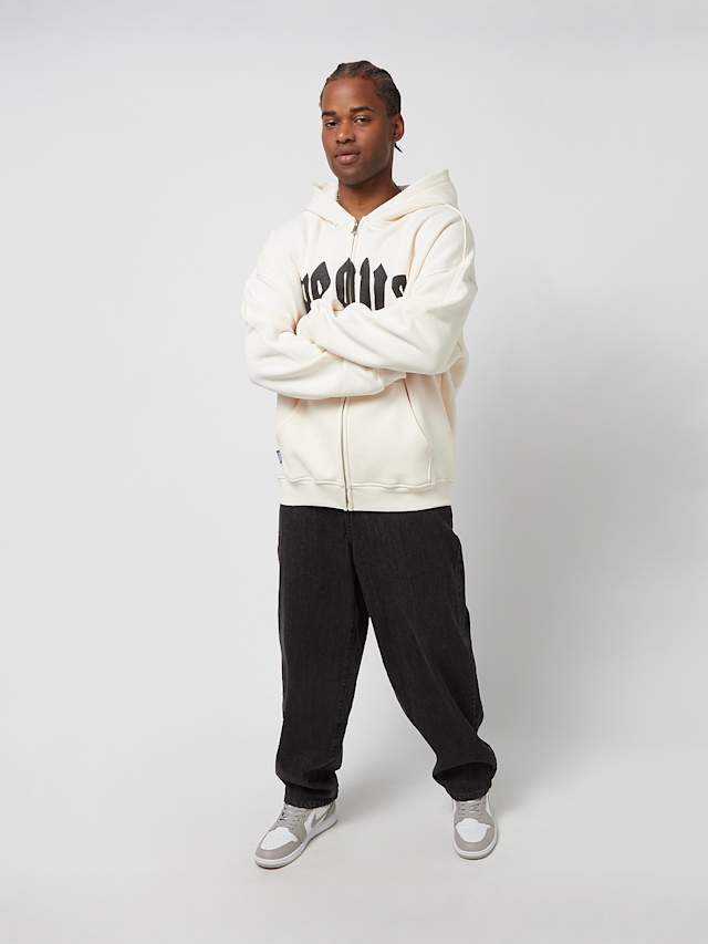 PEQUS, Mythic Zip-Hoodie, biały, Obraz 4 z 5