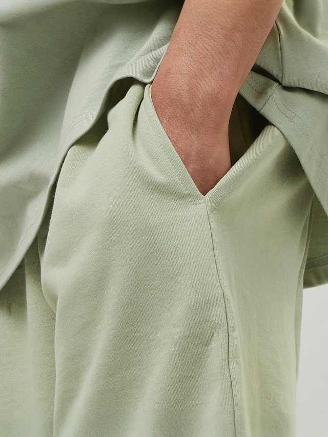 Urban Classics, New Shorts, groen, Afbeelding 4 van 5