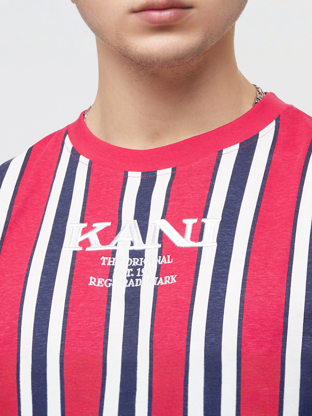 Karl Kani, Retro Striped Tee, multicolor, Afbeelding 3 van 4