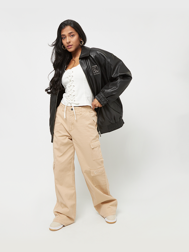 Karl Kani, PU Oversized Bomber, black, Image 4 of 4