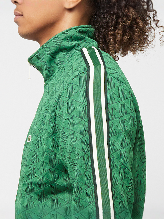 Lacoste, Sweatshirt Jacket, groen, Afbeelding 4 van 6