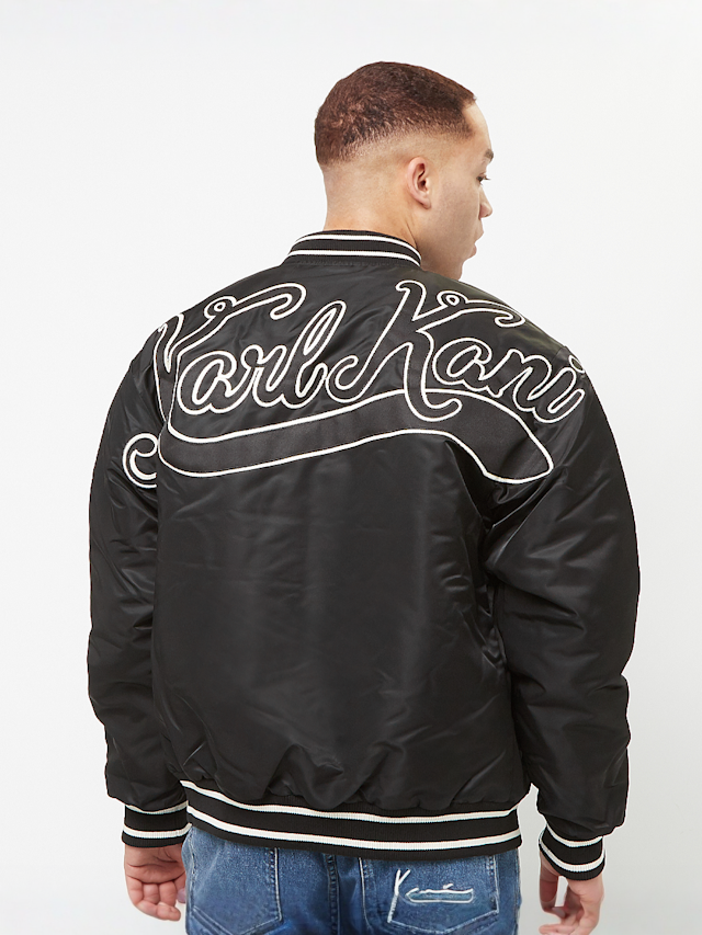 Karl Kani, Diner Bowling Jacket, black, Image 1 of 6