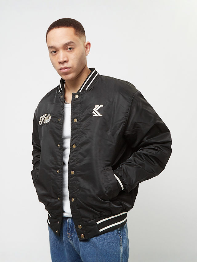 Karl Kani, Diner Bowling Jacket, black, Image 2 of 6