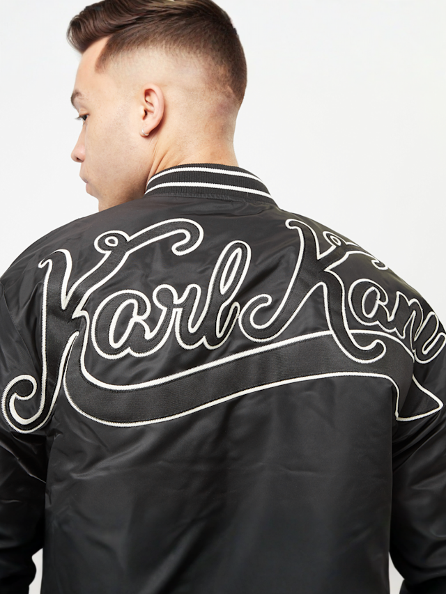 Karl Kani, Diner Bowling Jacket, black, Image 5 of 6