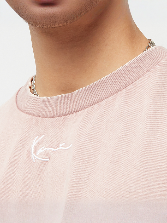 Karl Kani, Small Signature Heavy Jersey Washed Boxy Tee, multi-colour, Image 3 of 4