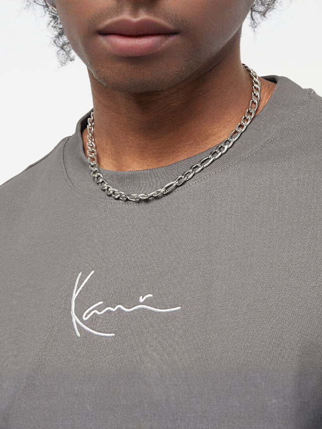 Karl Kani, Small Signature Essential Tee, grey, Image 3 of 4