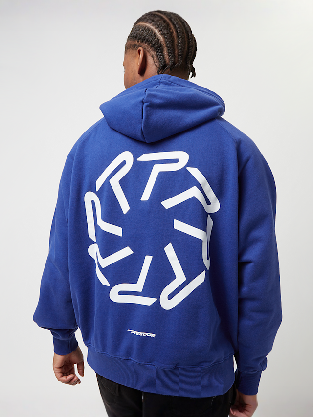 Pegador, Barone Raglan Hoodie, blauw, Afbeelding 1 van 6