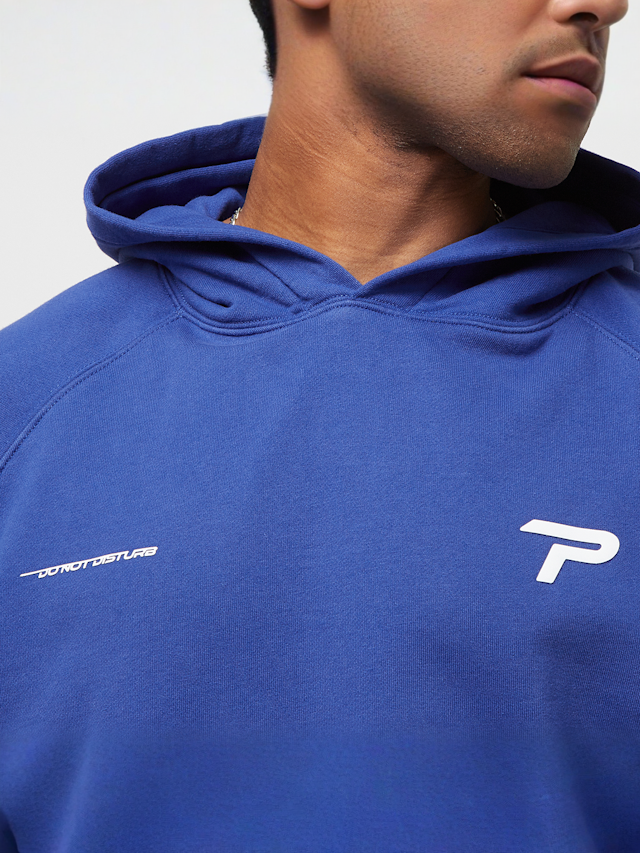 Pegador, Barone Raglan Hoodie, blauw, Afbeelding 3 van 6