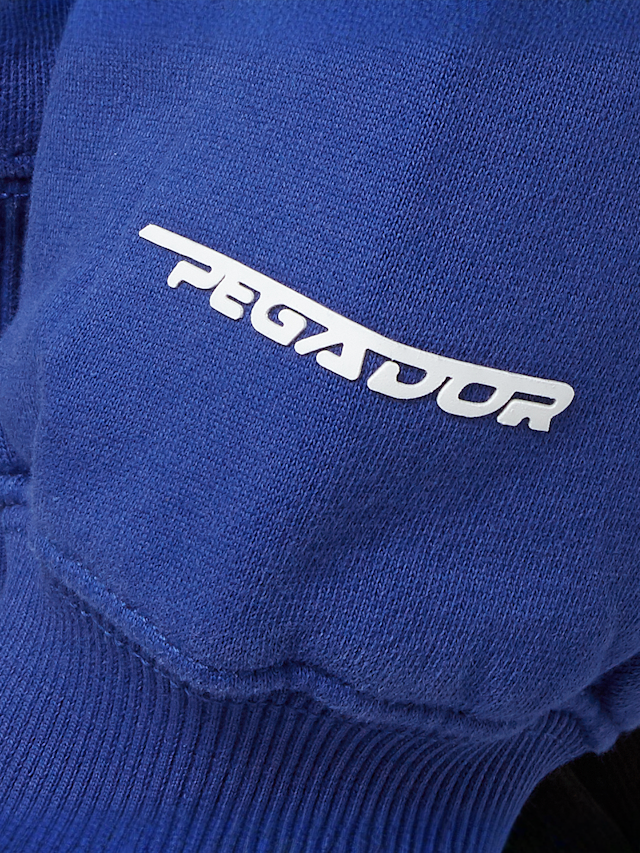 Pegador, Barone Raglan Hoodie, blauw, Afbeelding 5 van 6