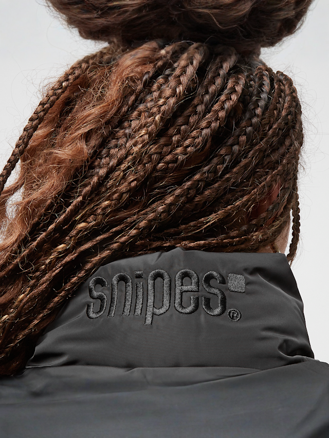 SNIPES, Small Logo Short Puffer Jacket, black, Image 4 of 5