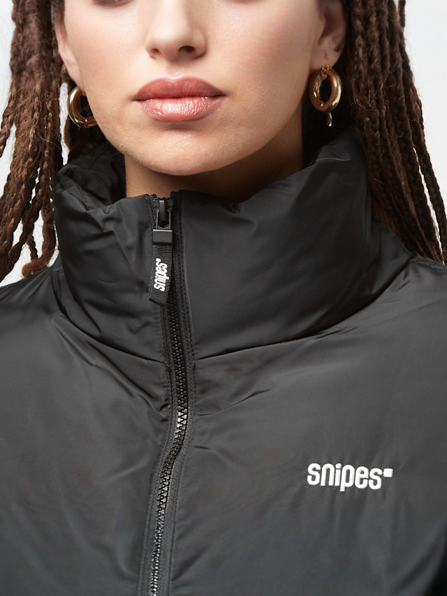 SNIPES, Small Logo Short Puffer Jacket, white, Image 3 of 5