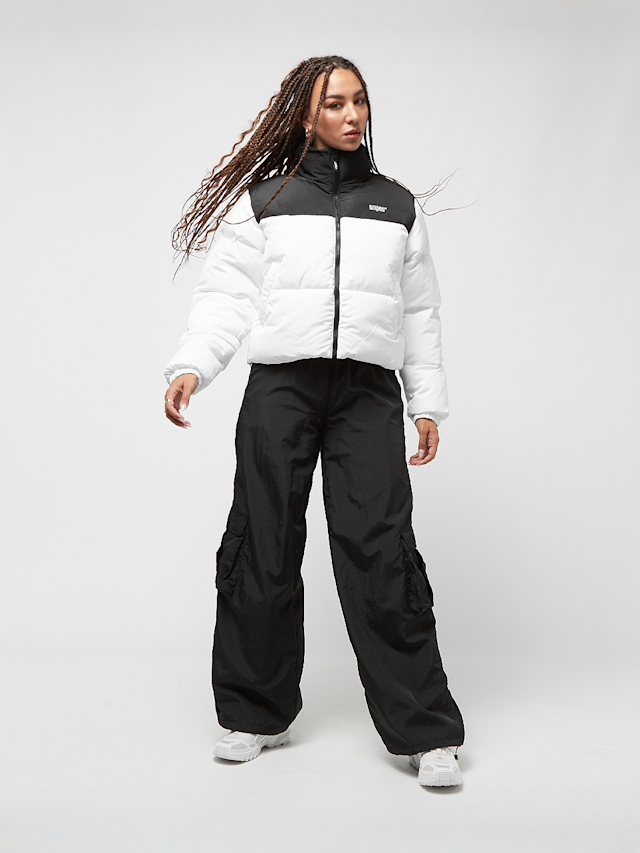 SNIPES, Small Logo Short Puffer Jacket, white, Image 5 of 5