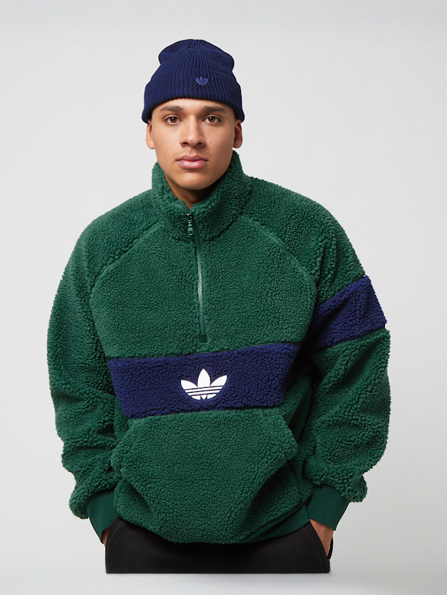 adidas Originals, Rifta Winterfleece Pullover, green, Image 1 of 4