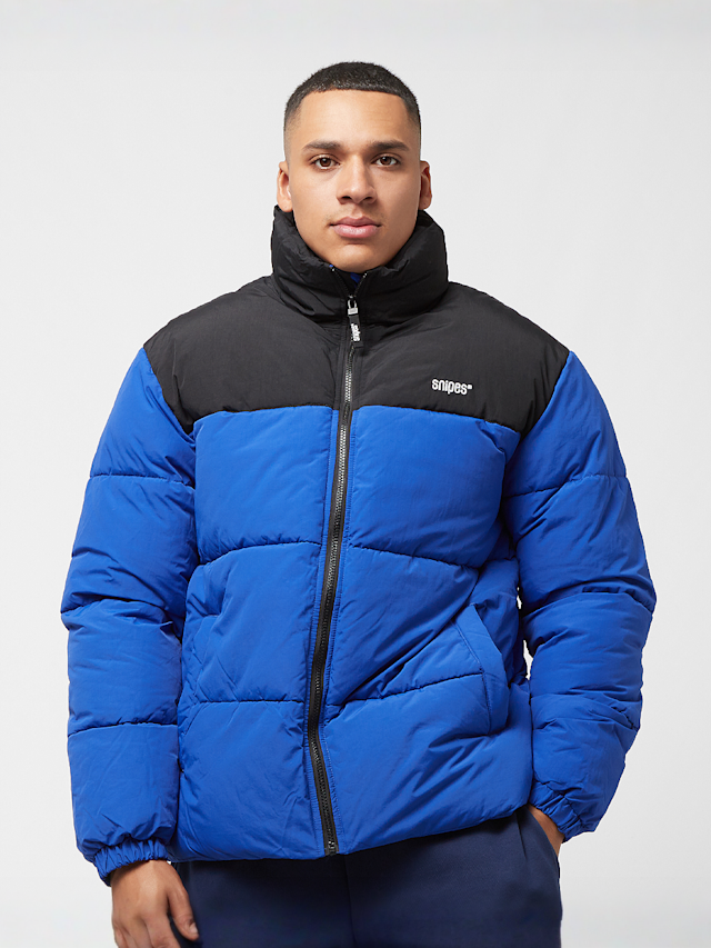 SNIPES, Small Logo Puffer Jacket, niebieski, Obraz 1 z 5