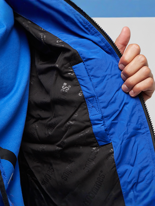SNIPES, Small Logo Puffer Jacket, blauw, Afbeelding 4 van 5