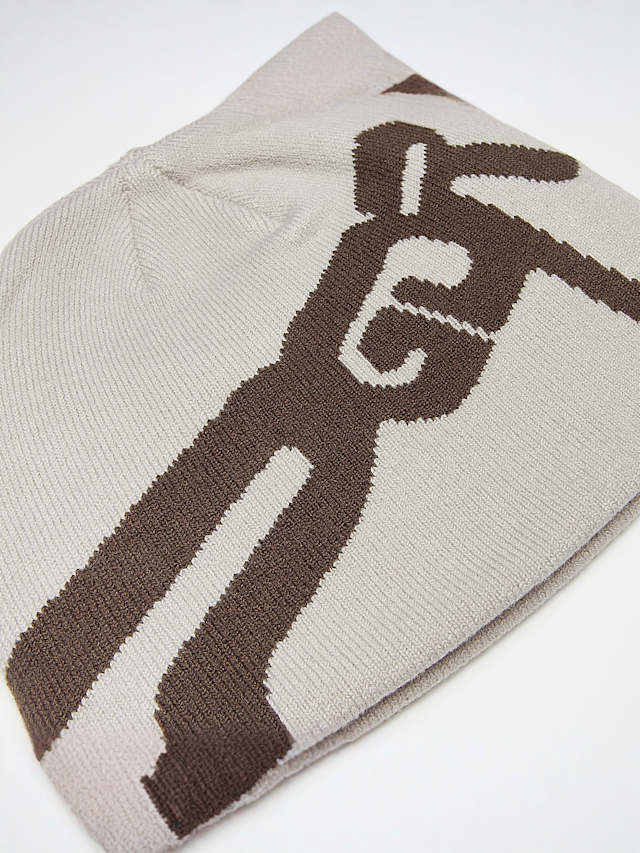 Pegador, Feala Jaquard Beanie, beż, Obraz 3 z 3