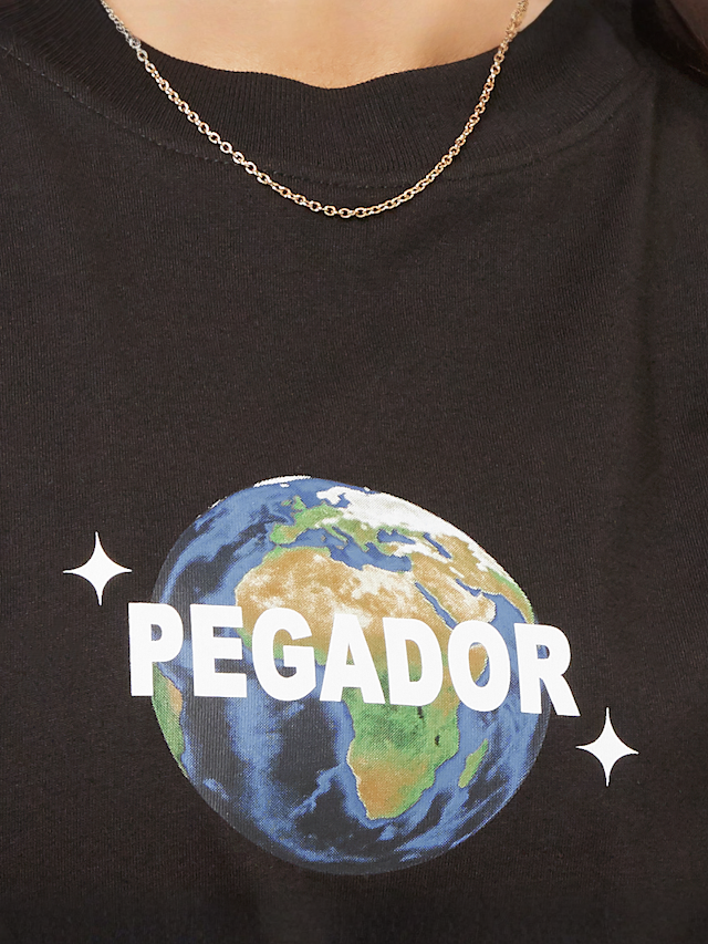 Pegador, Sommen Heavy Oversized Tee, zwart, Afbeelding 3 van 5