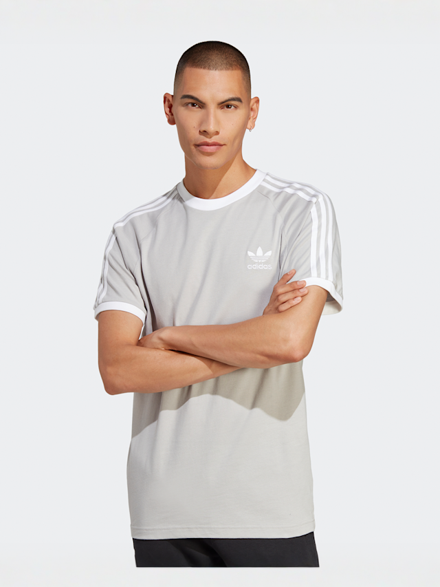 adidas Originals, 3-Streifen Tee, black, Image 1 of 5