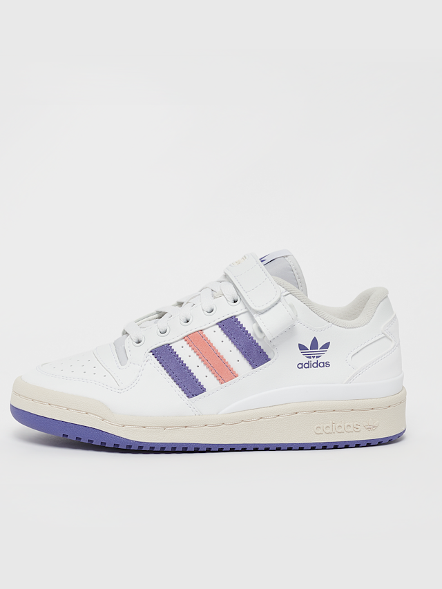 adidas Originals, Forum Low (GS), white, Image 1 of 5
