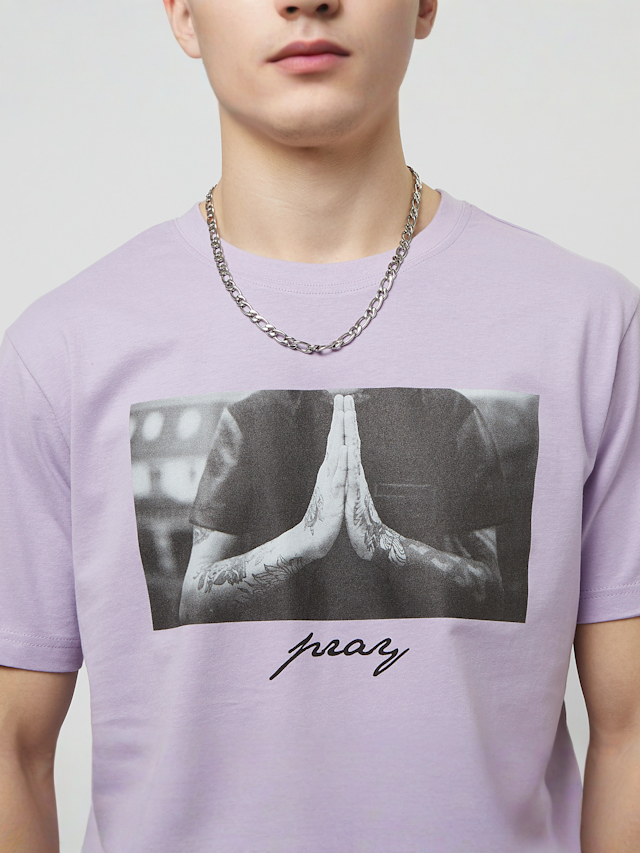 Mister Tee, Pray, purple, Image 3 of 4