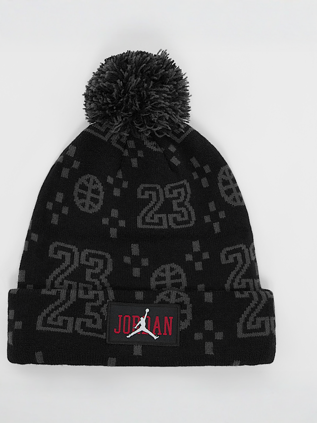 Jordan, Cuffed Pom Beanie, czarny, Obraz 1 z 3
