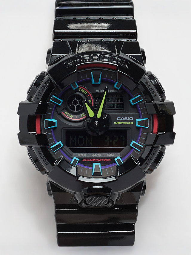 G-SHOCK, GA-700RGB-1AER, multi-colour, Image 1 of 3
