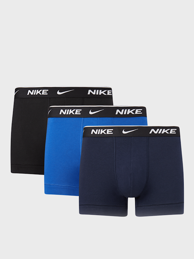Nike, 3 PACK - Everyday Cotton Stretch Trunk, multi-colour, Image 1 of 4