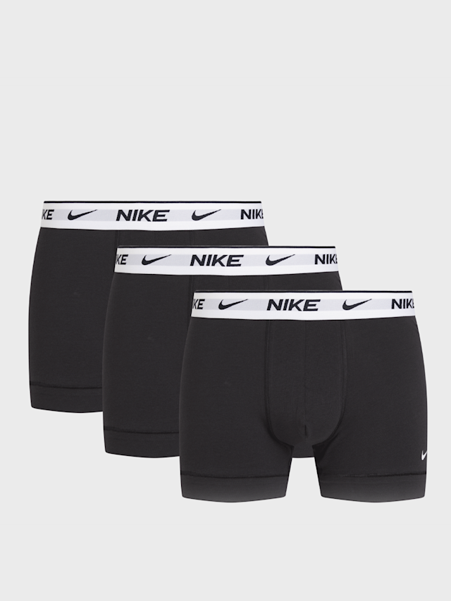 Nike, 3 PACK - Everyday Cotton Stretch, zwart, Afbeelding 1 van 2
