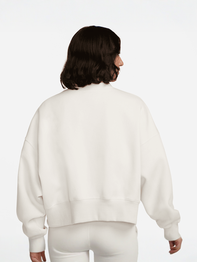 Nike, Sportswear Phoenix Fleece Oversized Crew, beige, Afbeelding 2 van 6