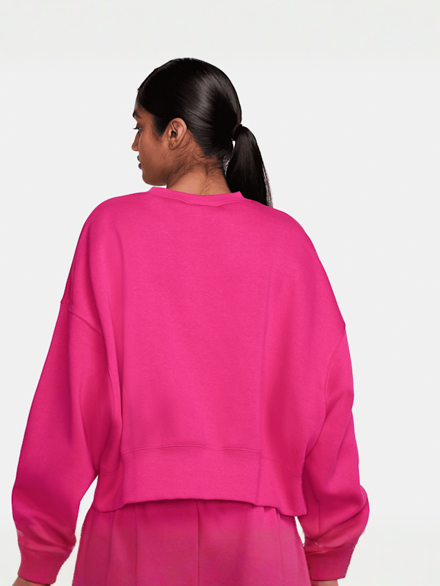 Nike, Sportswear PHNX Fleece Oversized Crew, beige, Image 2 of 6